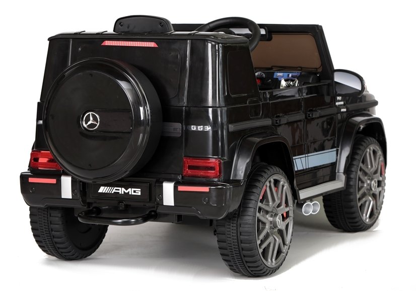 Masinuta electrica cu echipare Premium Mercedes G63 AMG Black - 7