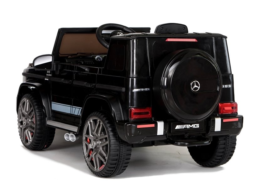 Masinuta electrica cu echipare Premium Mercedes G63 AMG Black - 8