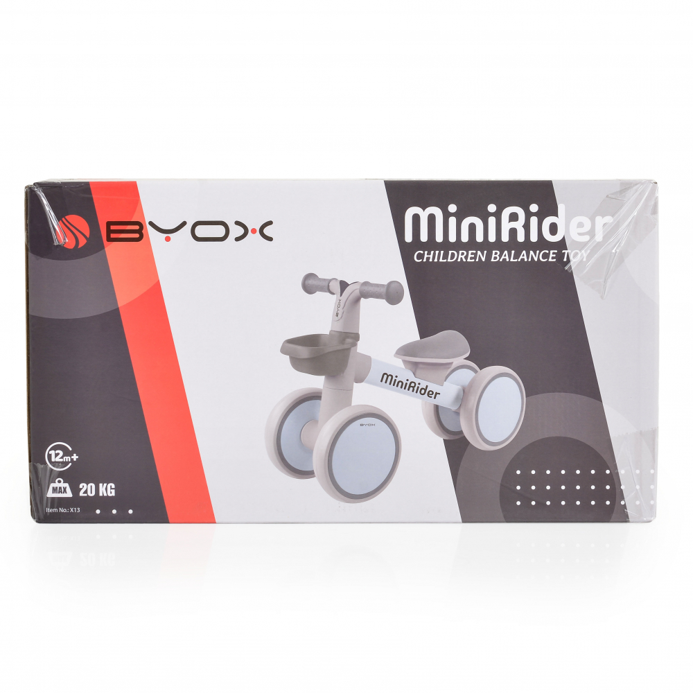 Mini bicicleta de echilibru Byox Mini Rider Roz - 4