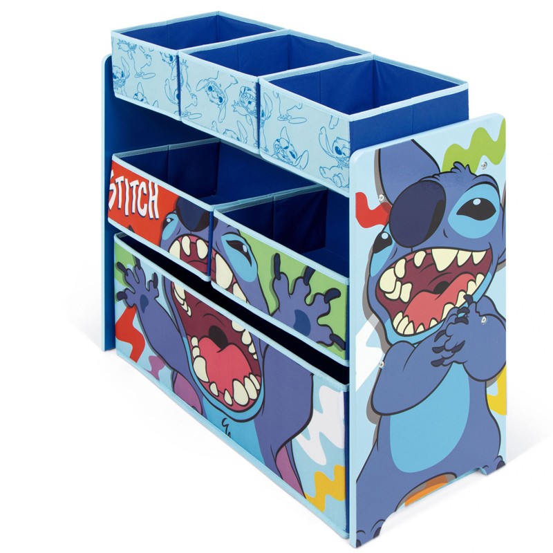 Organizator jucarii cu cadru din lemn Lilo Stitch - 4