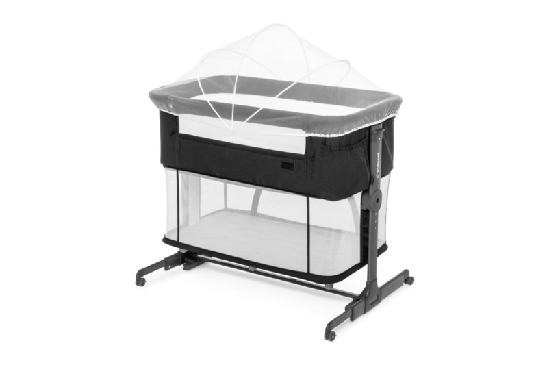 Patut multifunctonal Co-Sleeper si Tarc de joaca cu leganare si setare unghiulara Kidnort Snackskal Black - 12