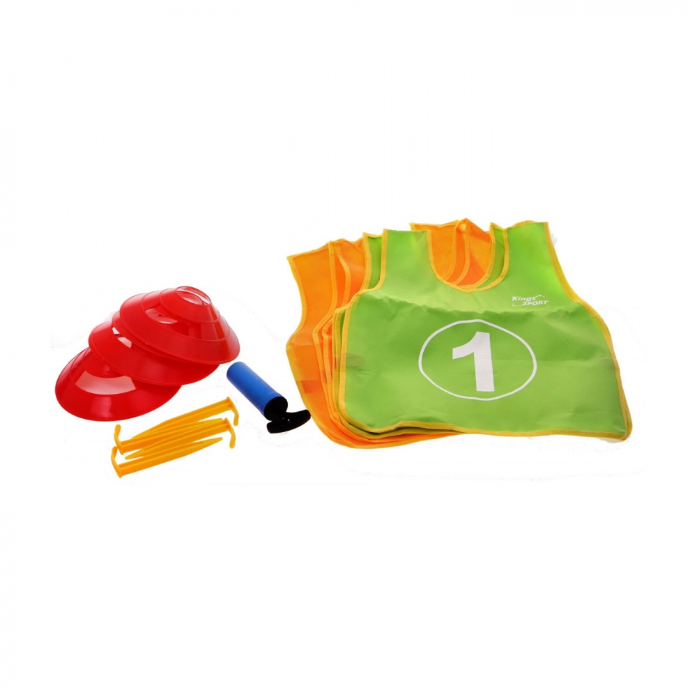 Set Poarta si minge de fotbal pentru copii cu accesorii King Sport - 2 | YEO