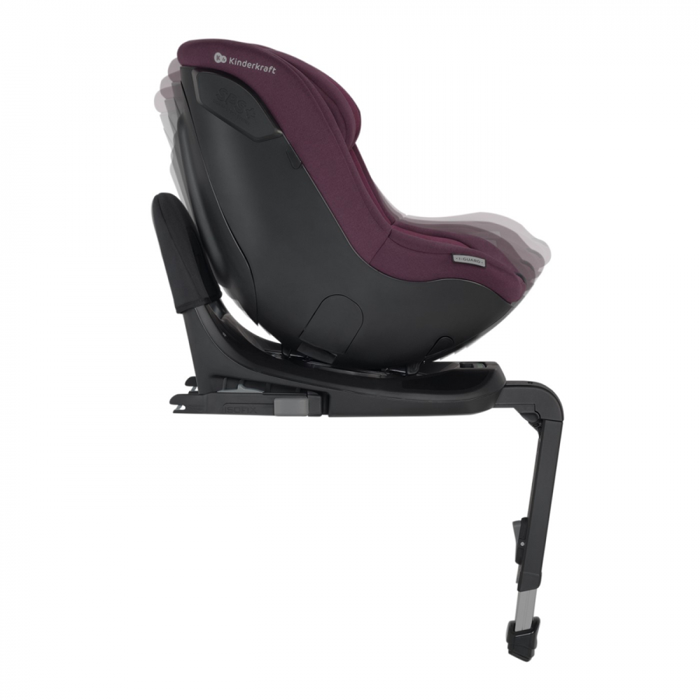 Scaun Auto Kinderkraft iGuard iSize cherry pearl - 2