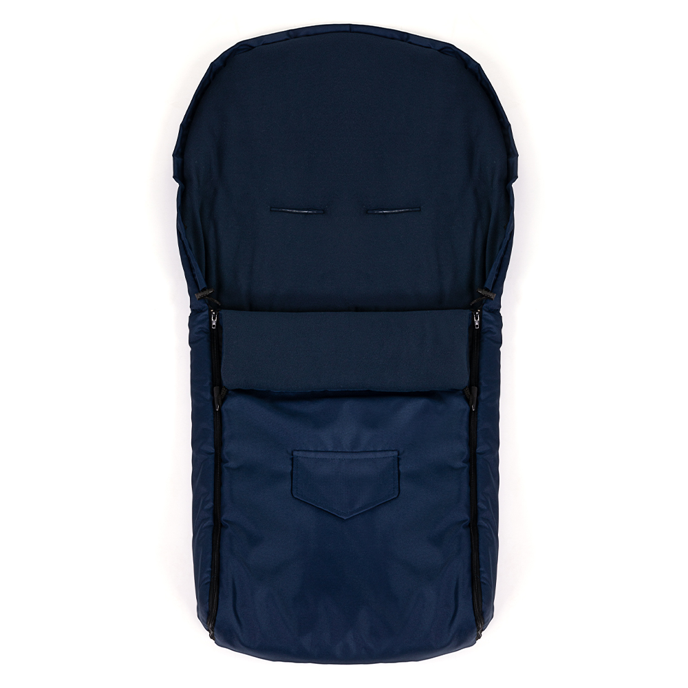 Sac de dormit impermeabil polar Nativo 95x40 cm Bleumarin - 3