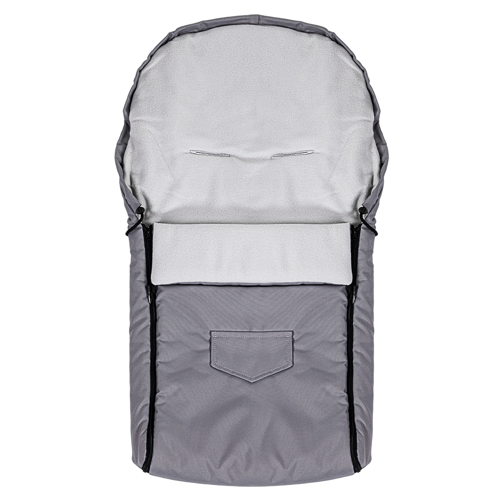 Sac de dormit impermeabil polar Nativo 95x40 cm Gri - 3 | YEO