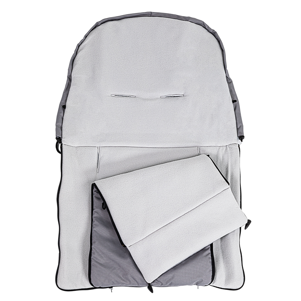 Sac de dormit impermeabil polar Nativo 95x40 cm Gri - 1