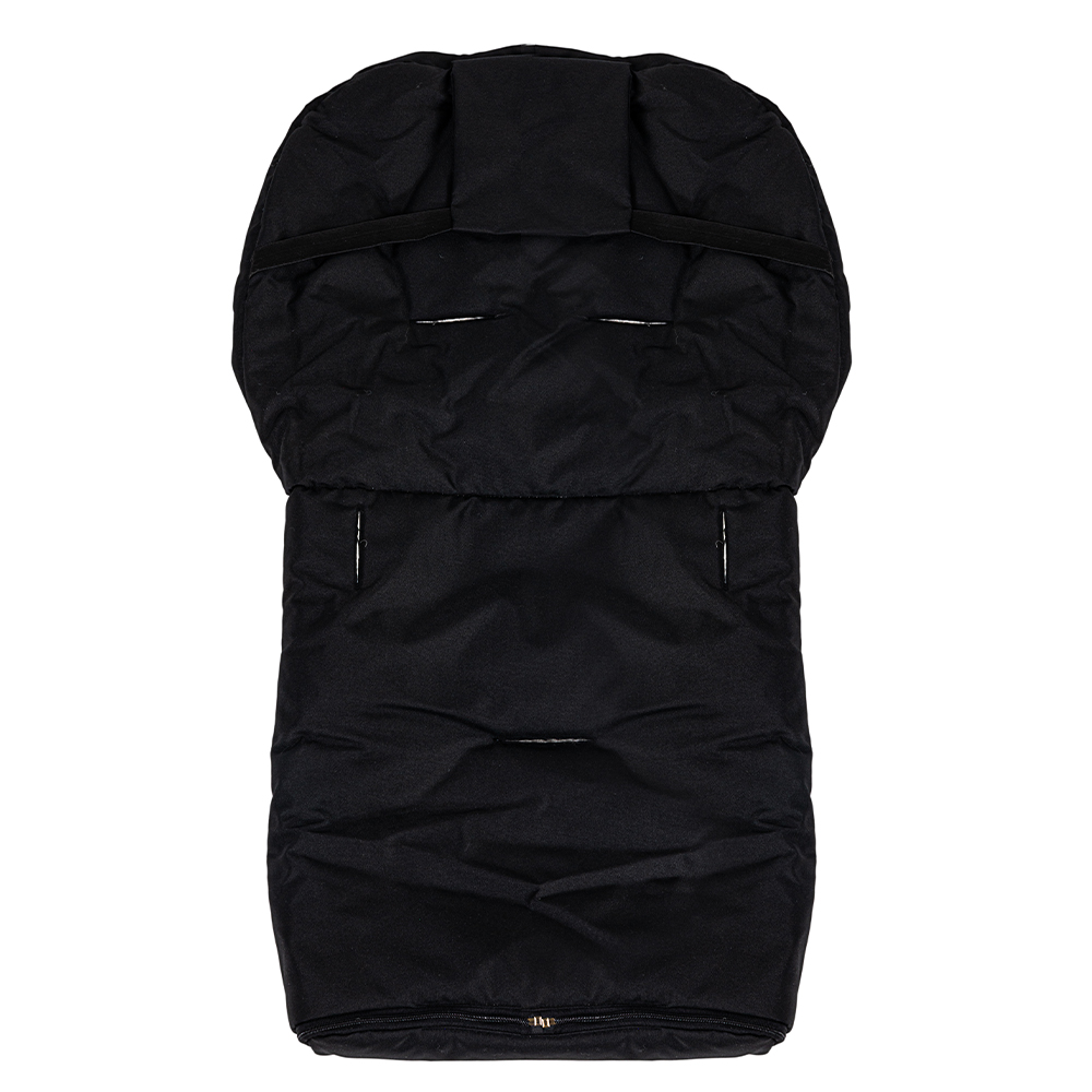 Sac de iarna impermeabil de lana Nativo 95x40 cm pentru landoucaruciorsanie Winter Negru - 2 | YEO