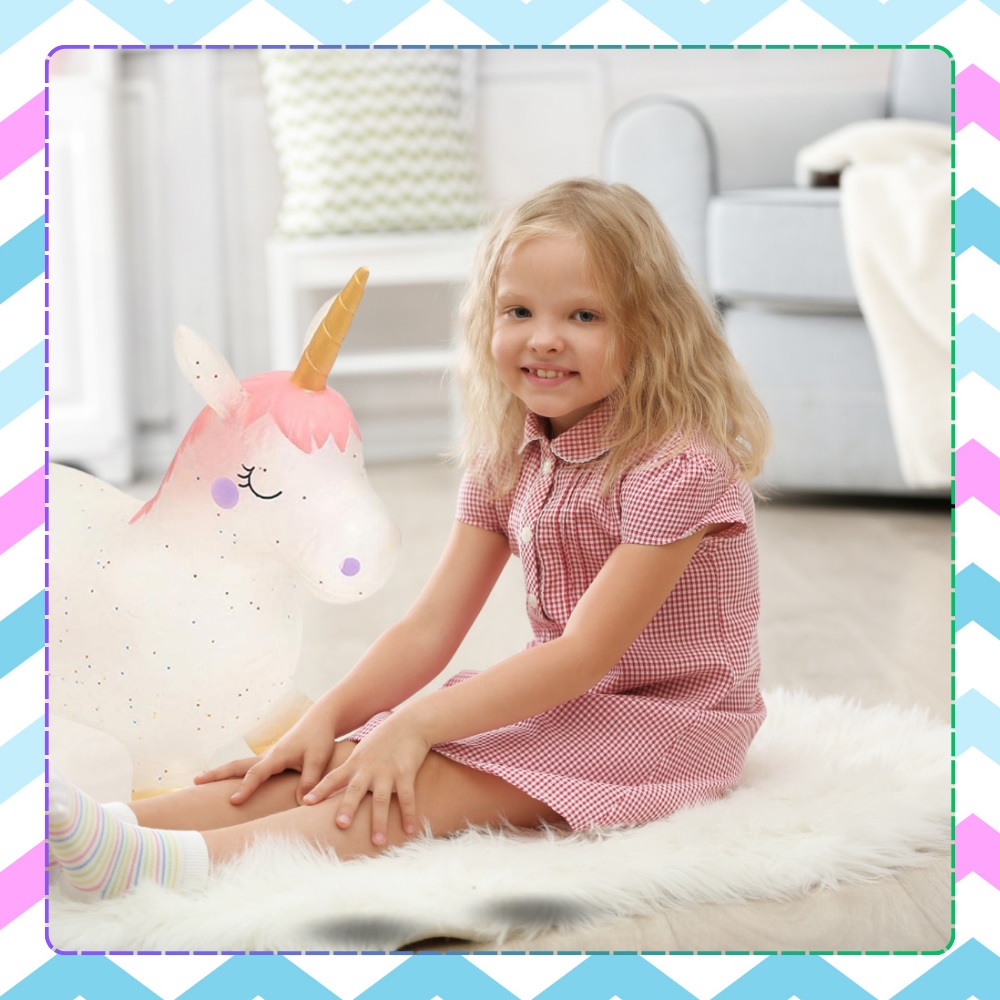 Saritor gonflabil cu pompa inclusa Cute Unicorn - 1 | YEO