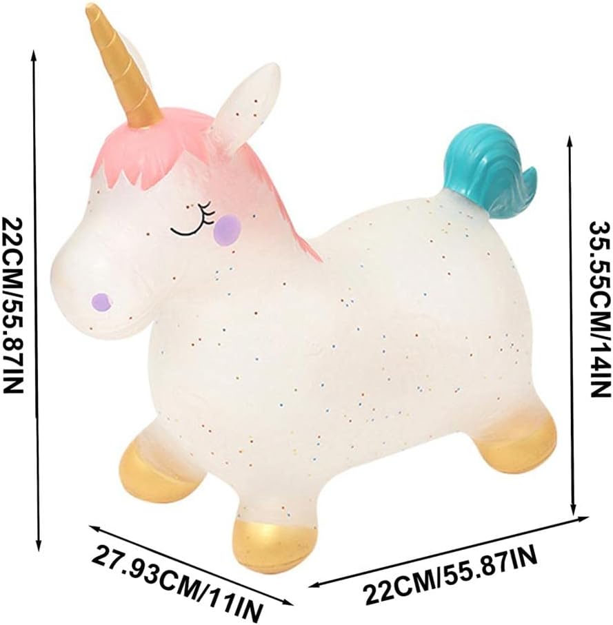 Saritor gonflabil cu pompa inclusa Cute Unicorn - 3 | YEO