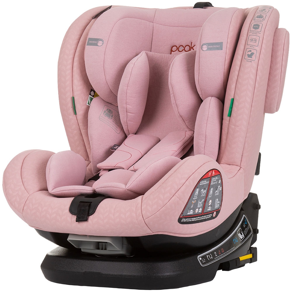 Scaun auto Chipolino Peak I-Size 40-150 cm flamingo cu sistem Isofix - 7