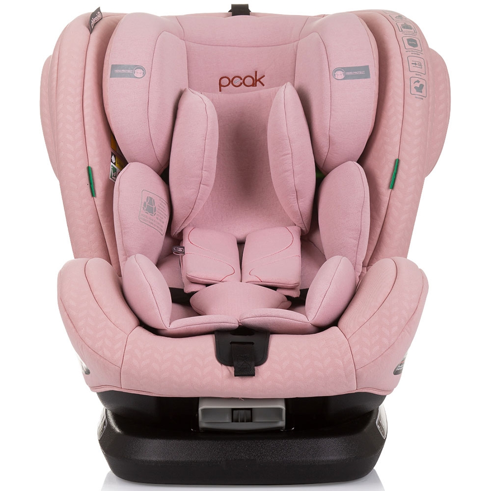 Scaun auto Chipolino Peak I-Size 40-150 cm flamingo cu sistem Isofix