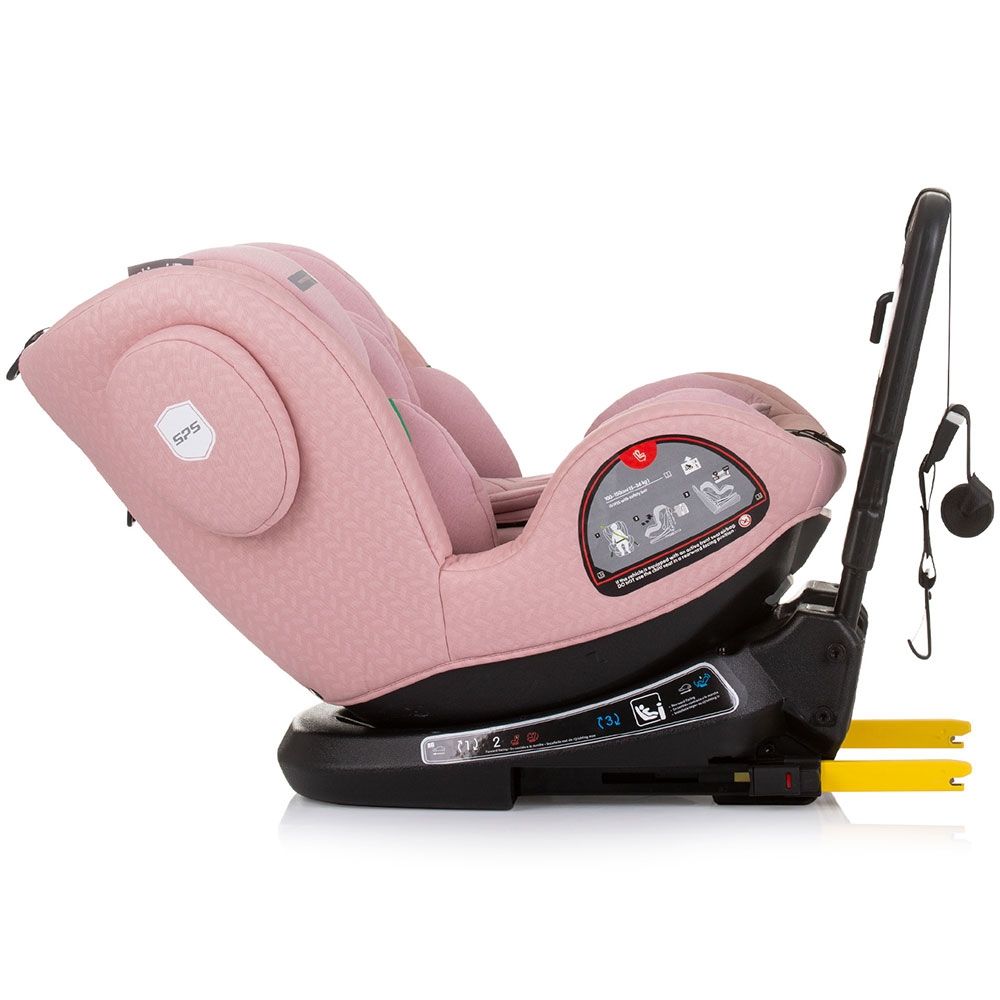 Scaun auto Chipolino Peak I-Size 40-150 cm flamingo cu sistem Isofix - 5