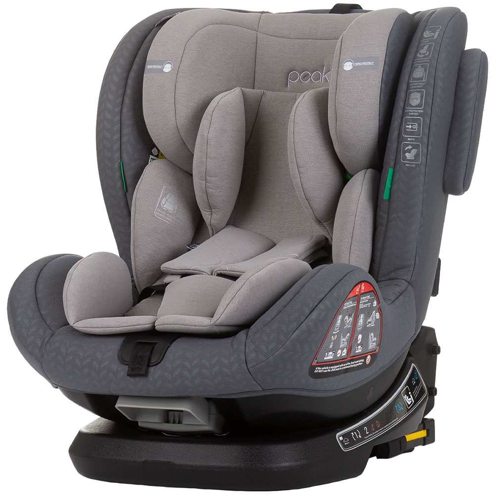 Scaun auto Chipolino Peak I-Size 40-150 cm granite cu sistem Isofix - 7