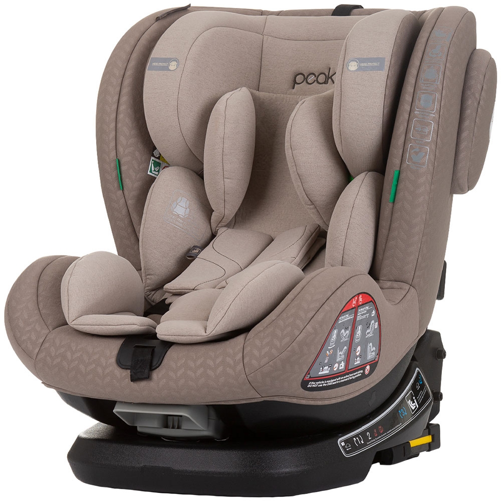 Scaun auto Chipolino Peak I-Size 40-150 cm macadamia cu sistem Isofix - 7