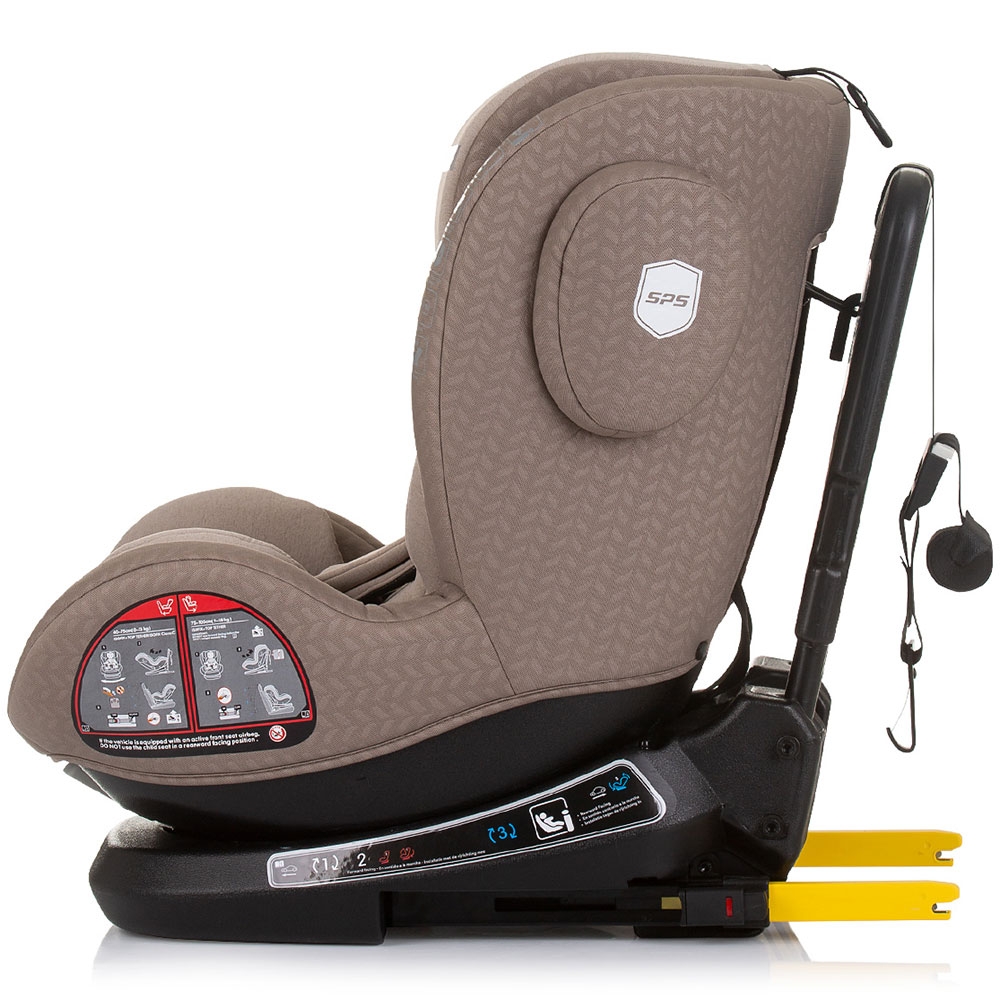 Scaun auto Chipolino Peak I-Size 40-150 cm macadamia cu sistem Isofix - 2