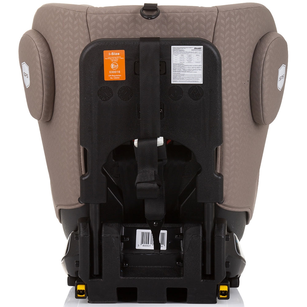 Scaun auto Chipolino Peak I-Size 40-150 cm macadamia cu sistem Isofix - 6