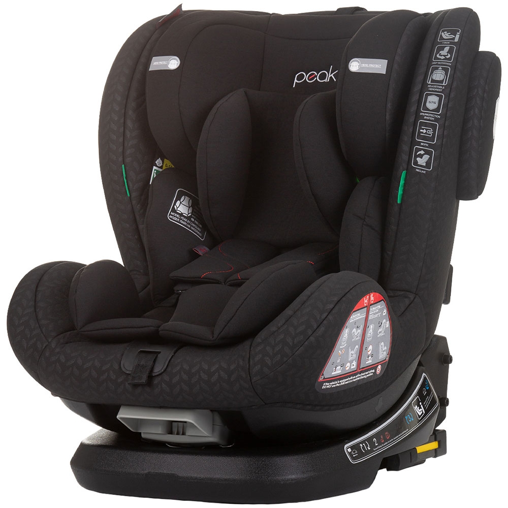 Scaun auto Chipolino Peak I-Size 40-150 cm obsidian cu sistem Isofix - 7