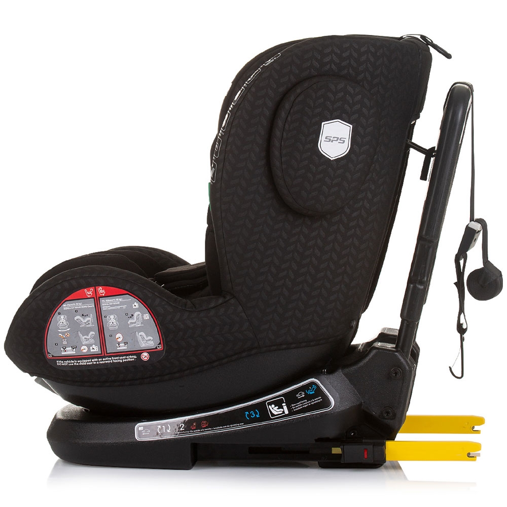 Scaun auto Chipolino Peak I-Size 40-150 cm obsidian cu sistem Isofix - 2