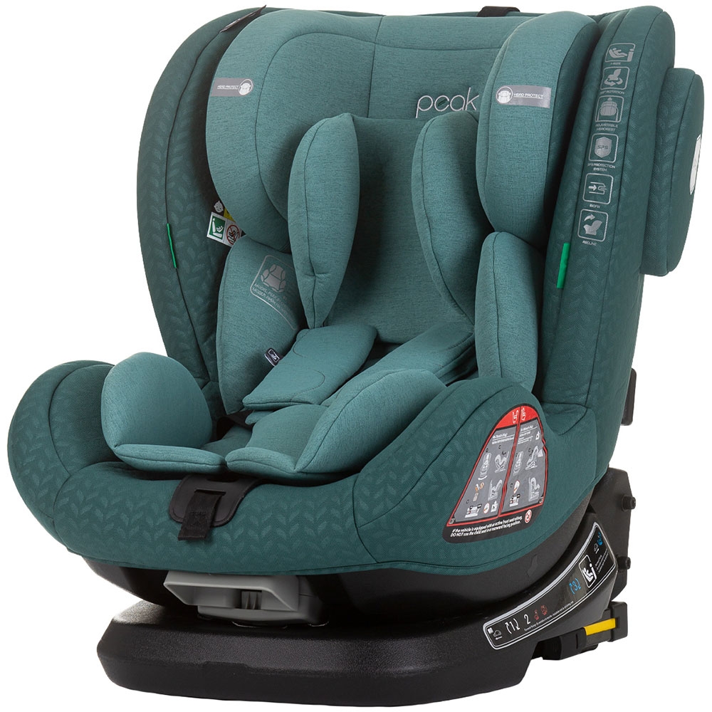 Scaun auto Chipolino Peak I-Size 40-150 cm pastel green cu sistem Isofix - 7