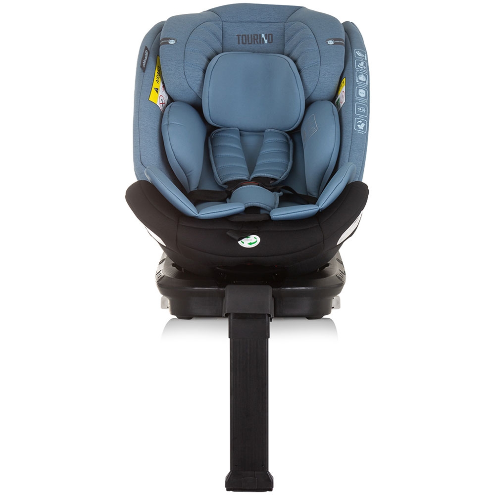 Scaun auto Chipolino Tourino I-Size 40-150 cm blue cu sistem Isofix - 1