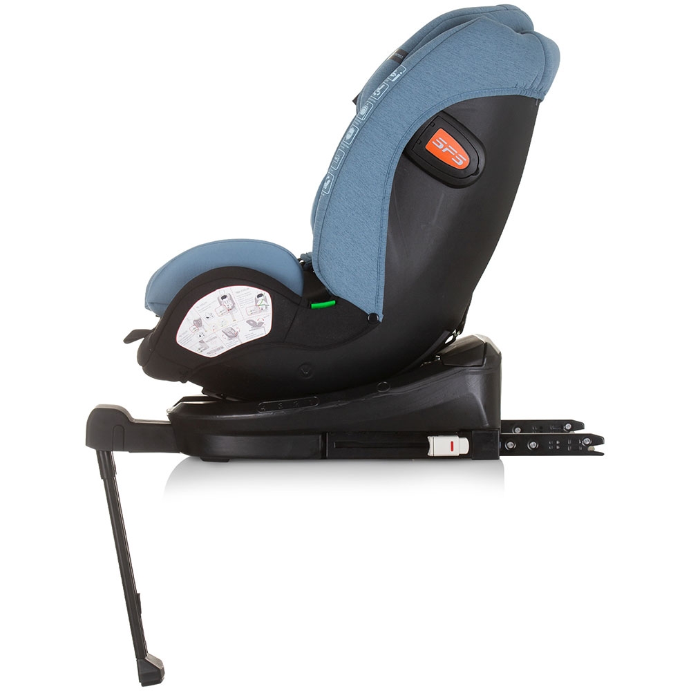 Scaun auto Chipolino Tourino I-Size 40-150 cm blue cu sistem Isofix - 2