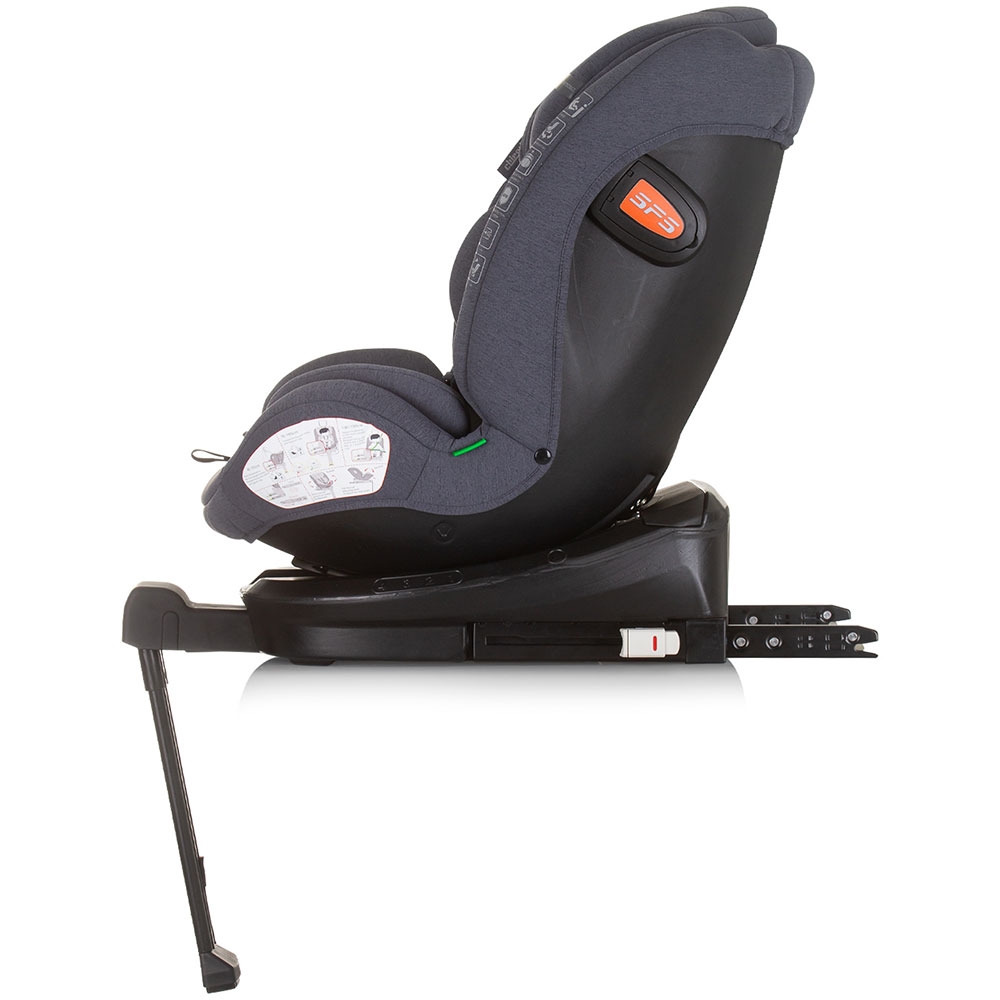 Scaun auto Chipolino Tourino I-Size 40-150 cm granite cu sistem Isofix - 2