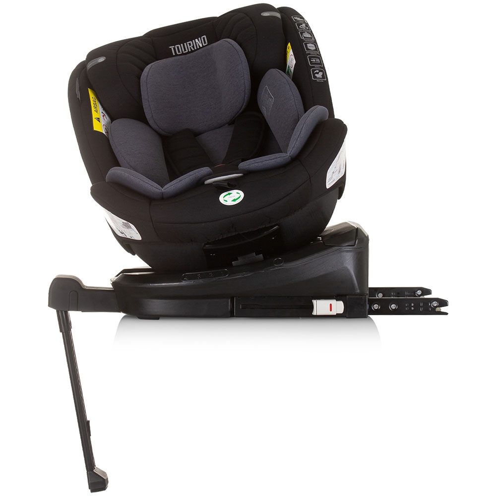 Scaun auto Chipolino Tourino I-Size 40-150 cm obsidian cu sistem Isofix - 4