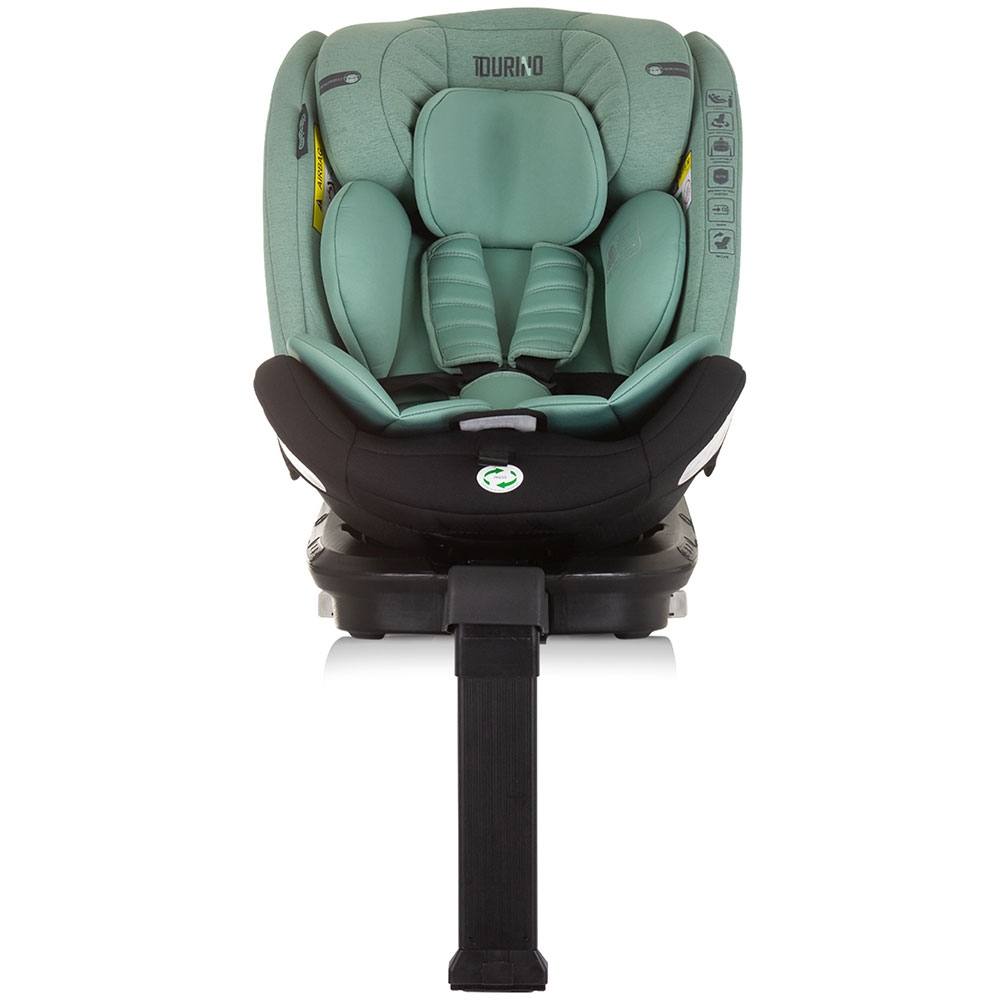 Scaun auto Chipolino Tourino I-Size 40-150 cm pastel green cu sistem Isofix - 1