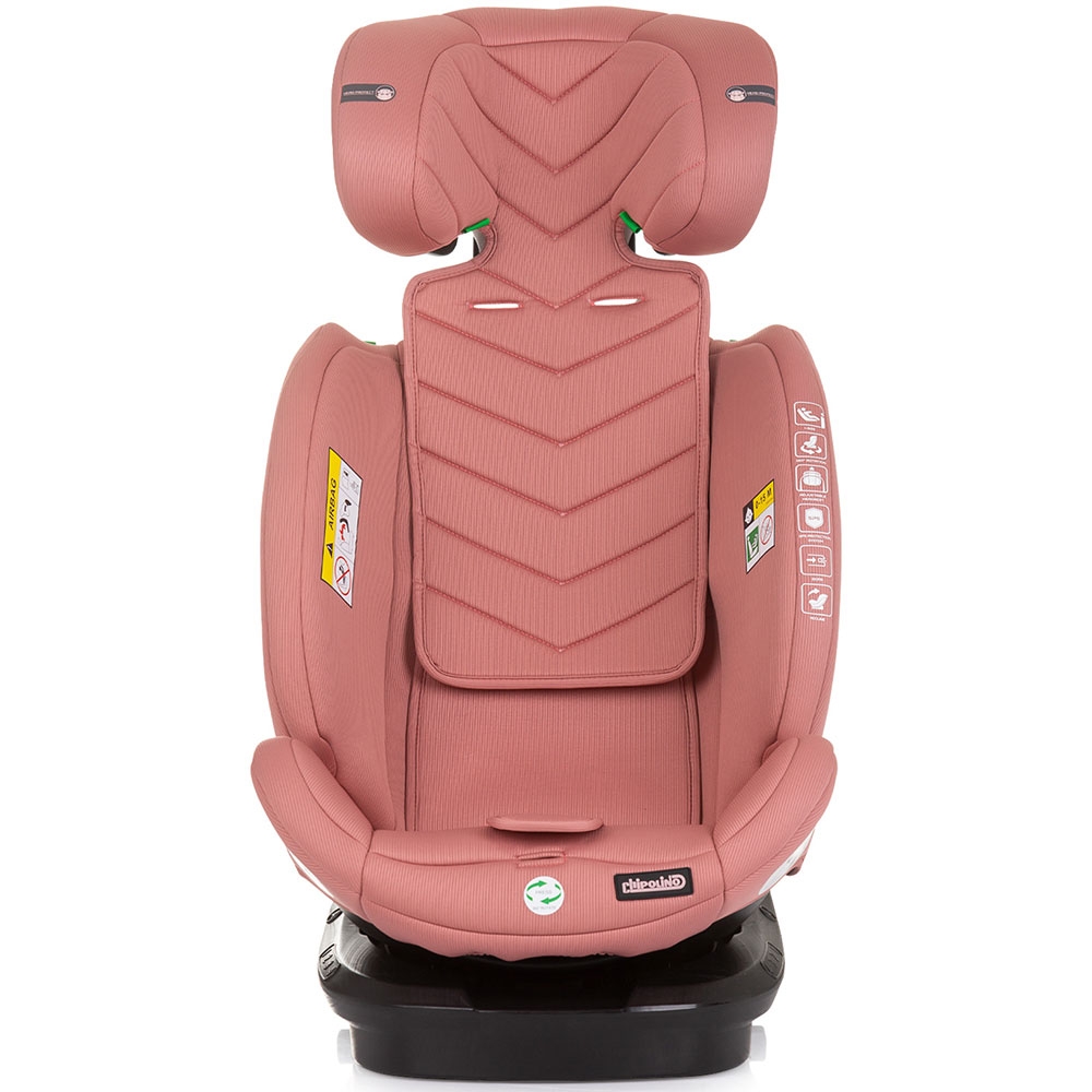 Scaun auto Chipolino Volare I-Size 40-150 cm flamingo cu sistem Isofix - 1