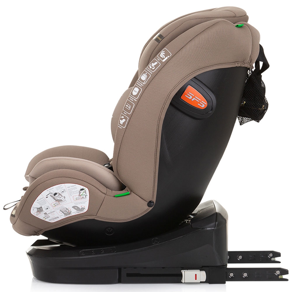 Scaun auto Chipolino Volare I-Size 40-150 cm macadamia cu sistem Isofix - 2 | YEO