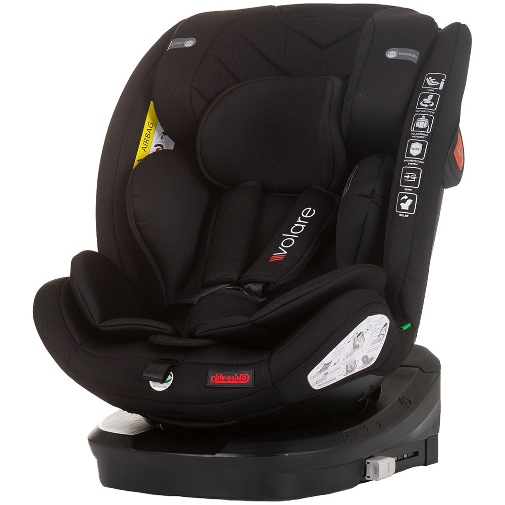 Scaun auto Chipolino Volare I-Size 40-150 cm obsidian cu sistem Isofix - 7