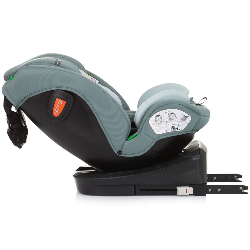 Scaun auto Chipolino Volare I-Size 40-150 cm pastel green cu sistem Isofix - 6