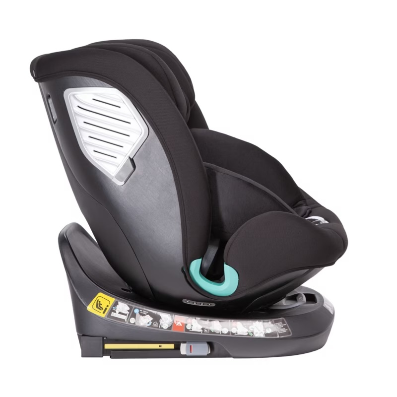 Scaun auto cu isofix rotativ 360 i-Size 40-150 cm Kidnort Radjur Black - 3 | YEO