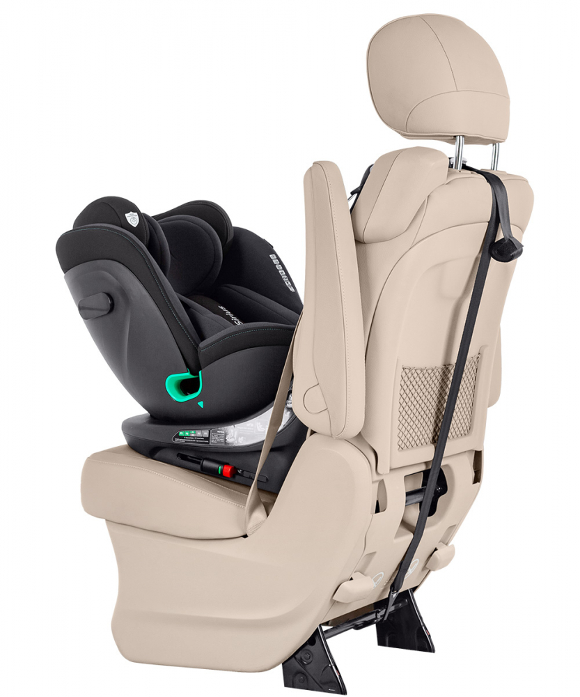 Scaun auto rotativ Carrello Sirius i-Size 40-150 cm isofix +Top Tether Harbor grey