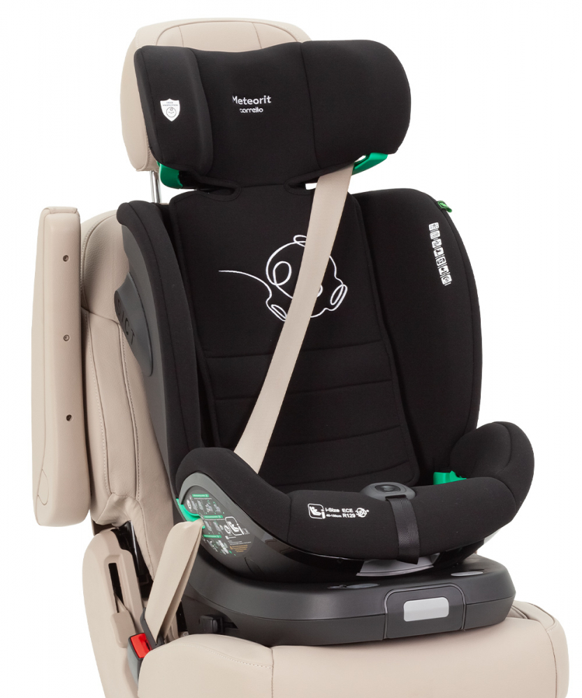 Scaun auto rotativ Carrello Meteorit i-Size 40-150 cm isofix Space black - 5