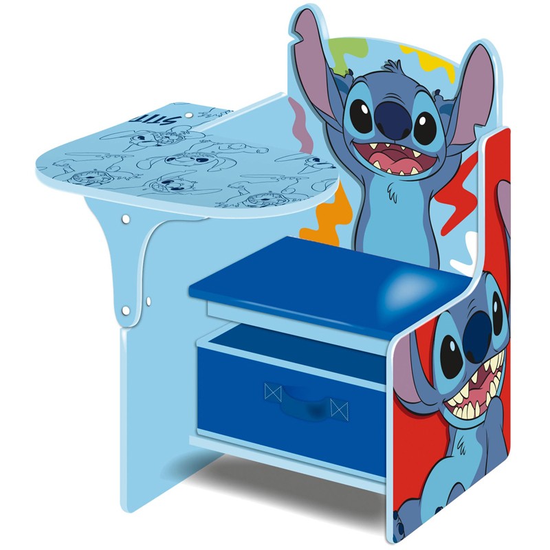 Scaun multifunctional din lemn Lilo  Stitch