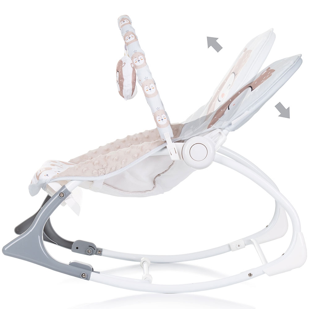 Scaunel balansoar Chipolino Melody beige - 1