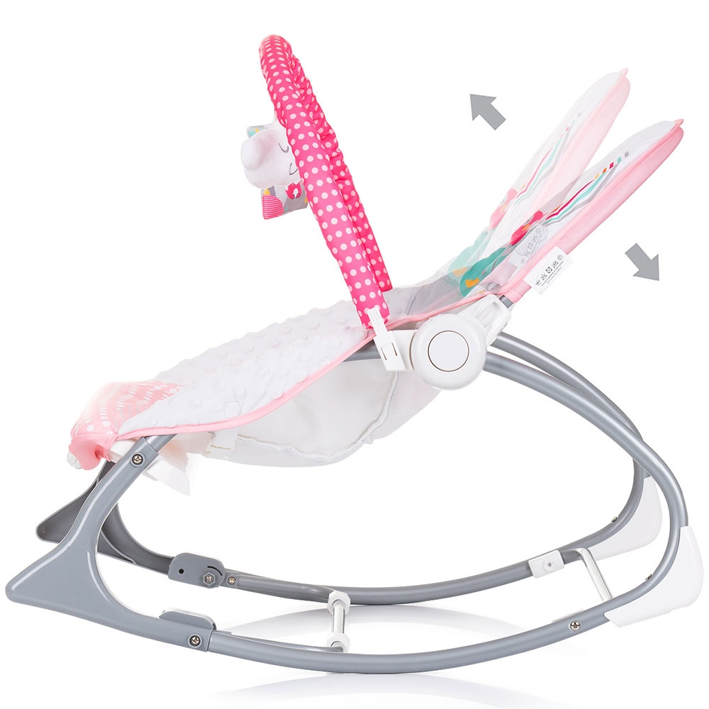 Scaunel balansoar Chipolino Melody pink - 1