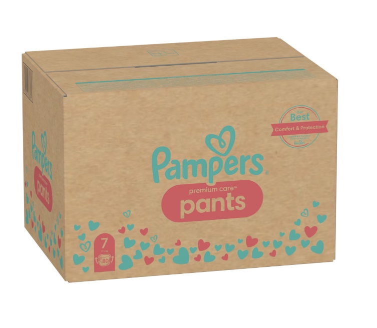 Scutece-chilotel Pampers Premium Care Pants XXL Box marimea 7 17+kg 80 buc