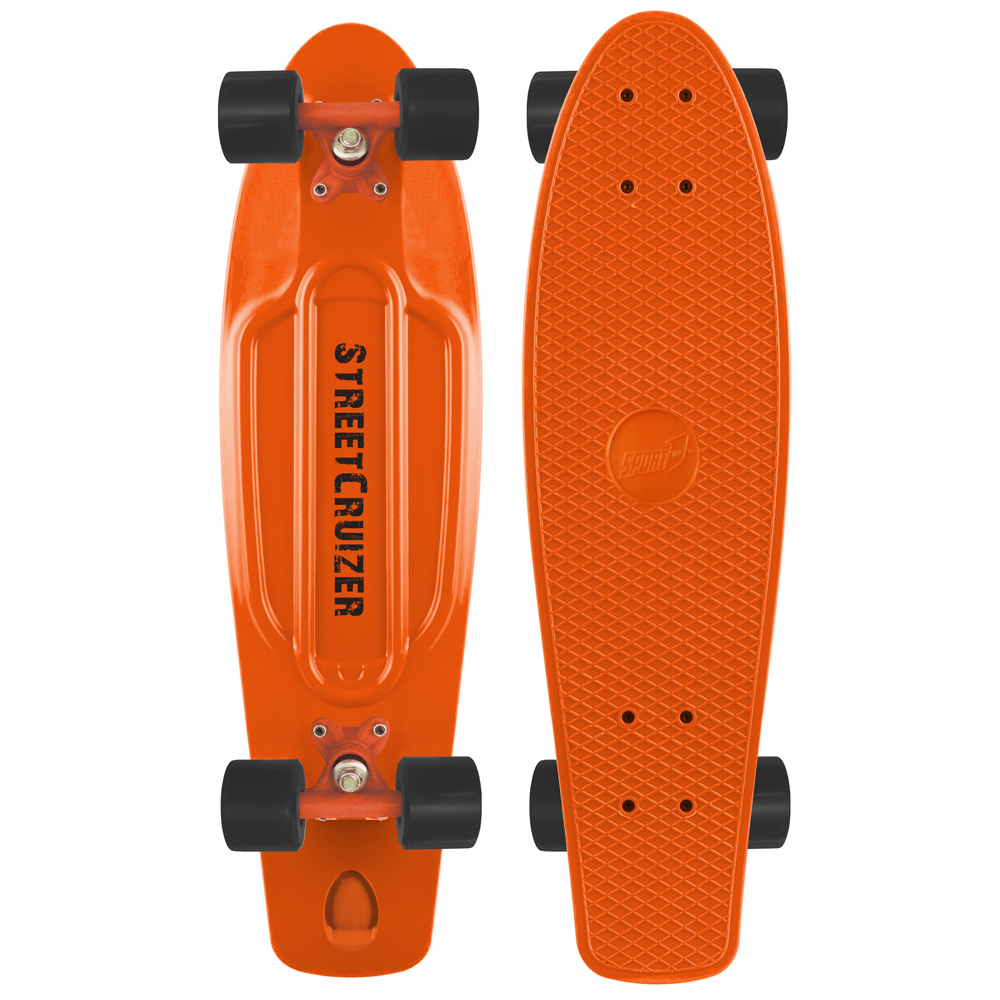 Skateboard Street Cruizer 57 cm rosu Mandelli