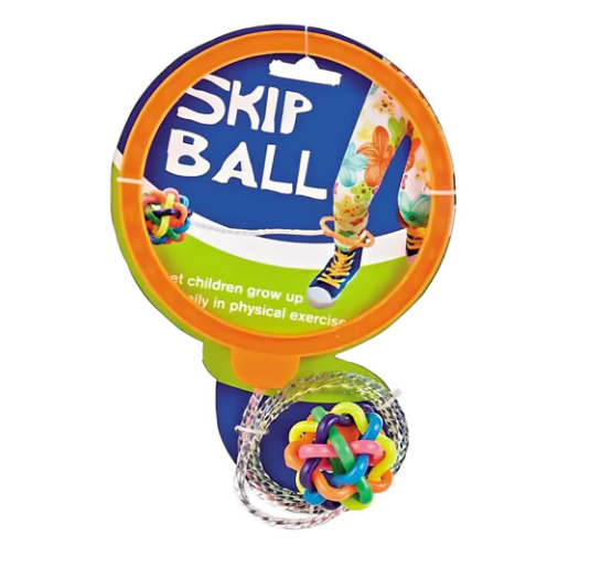 Coarda de sarit pentru un picior Skip ball pentru copiii +4 ani