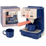 Aparat de cafea pentru copii cu lumini si sunete Blue