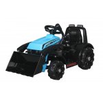 Buldozer electric 6V cupa mobila lumini si sunete 87x42x44 cm Blue