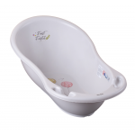 Cadita Tega Baby Forest 86 cm cu senzor de temperatura Gri deschis
