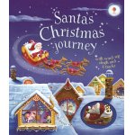 Carte cu jucarie Santas Christmas Journey with Wind-Up Sleigh Usborne