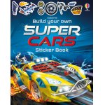 Carte cu stickere Build Your Own Supercars Usborne