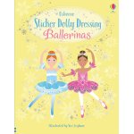 Carte cu stickere Dolly Dressing Ballerinas Usborne