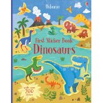 Carte cu stickere First Sticker Book Dinosaurs Usborne