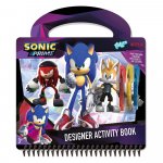 Carte de activitati si pixuri Sonic