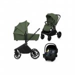 Carucior 3 in 1 Lionelo Mika Plus verde